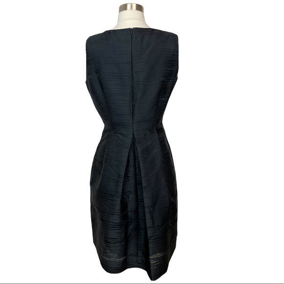 AG Phillips Silk Professional Women’s A-Line Black Short Dress - Size 10 Pockets - Picture 3 of 9